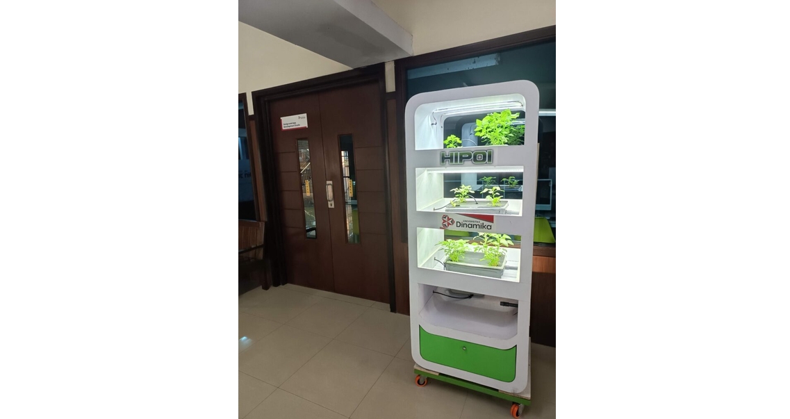 HIPOI Universitas Dinamika Buka Peluang Produksi Pangan Indoor